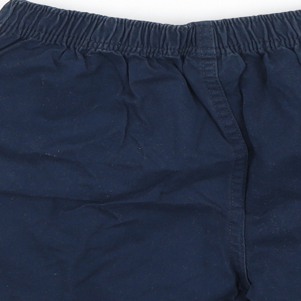 NEXT Boys Blue  Cotton Chino Shorts Size 10 Years  Regular