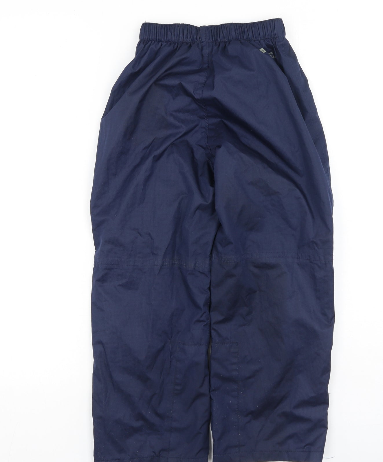 Mountain Warehouse Boys Blue  Polyester Rain Trousers Trousers Size 7-8 Years  Regular