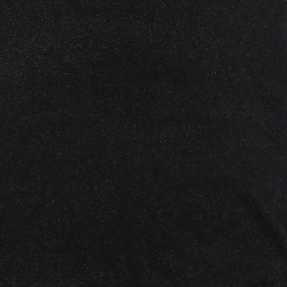 Yours Womens Grey V-Neck  Acrylic Pullover Jumper Size 22