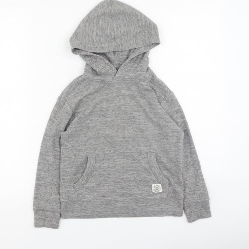 Gap  Boys Grey  Cotton Pullover Hoodie Size S