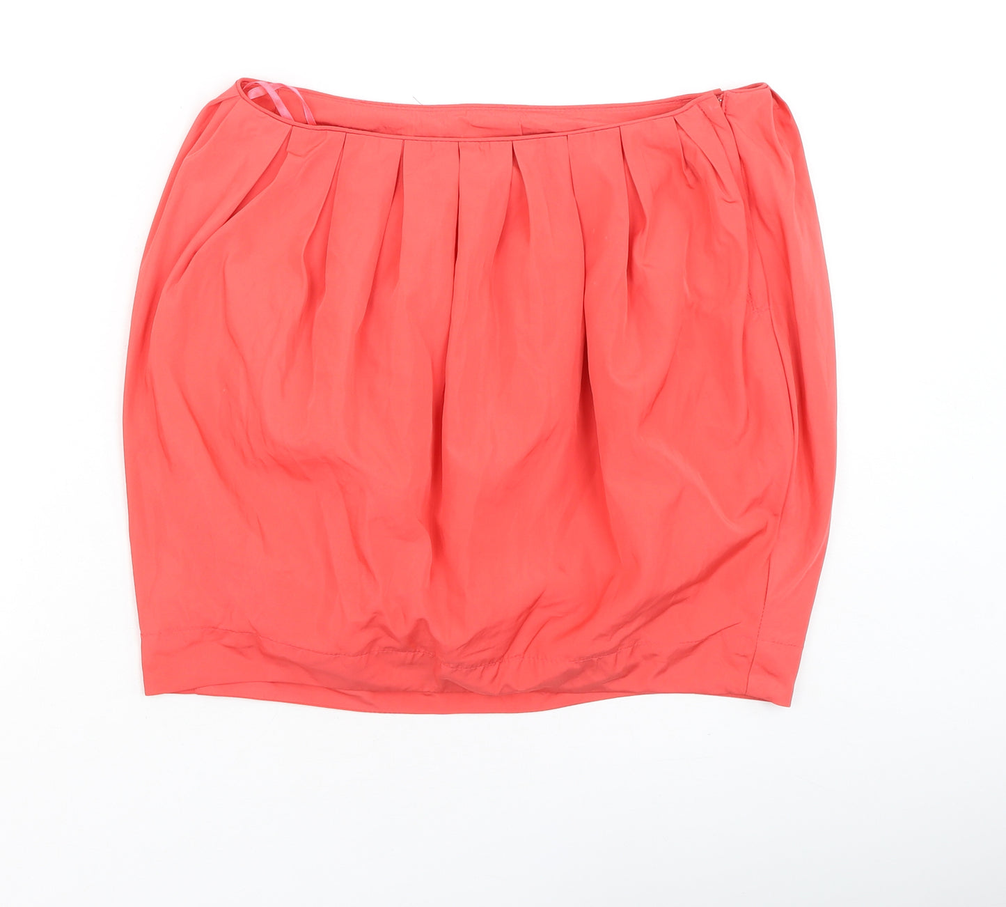 VERO MODA Womens Pink  Polyester Pleated Skirt Size 36