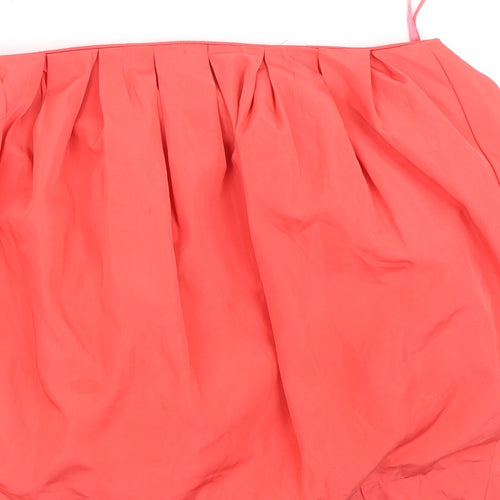 VERO MODA Womens Pink  Polyester Pleated Skirt Size 36