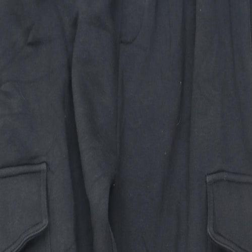 NEXT Mens Grey  Cotton Jogger Trousers  L30 in Regular  - Christmas Jumper