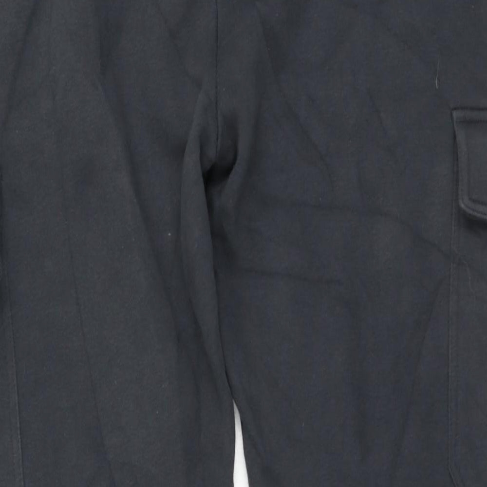 NEXT Mens Grey  Cotton Jogger Trousers  L30 in Regular  - Christmas Jumper