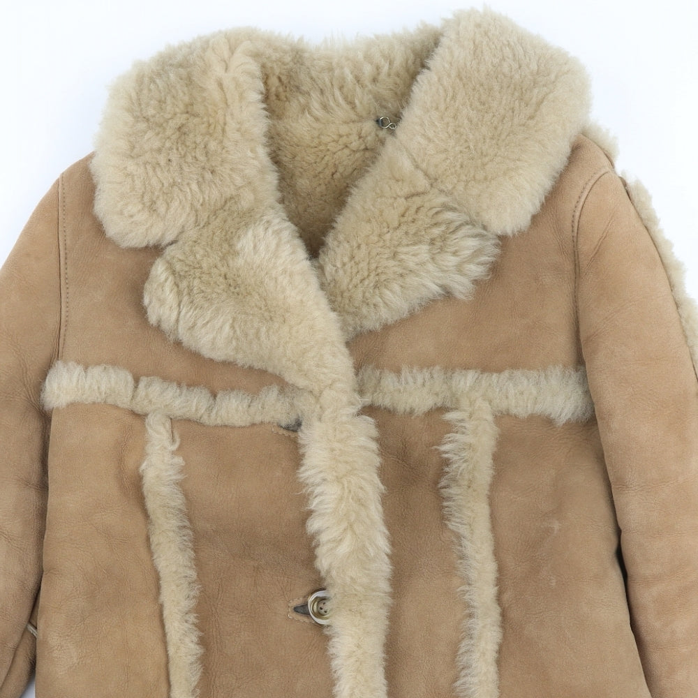 Lakelano Womens Brown   Trench Coat Coatigan Size S