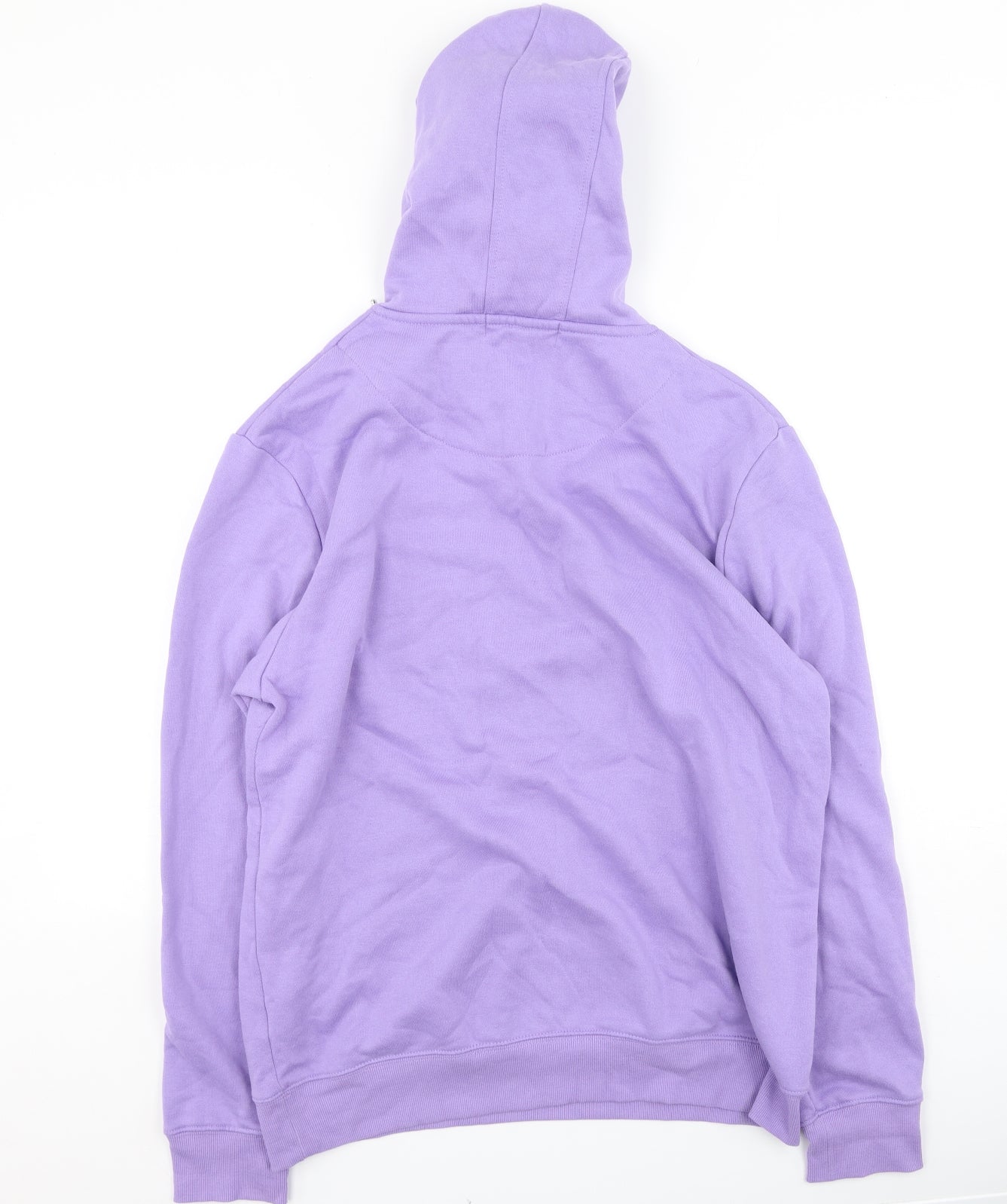 Primark  Womens Purple  Cotton Pullover Hoodie Size L