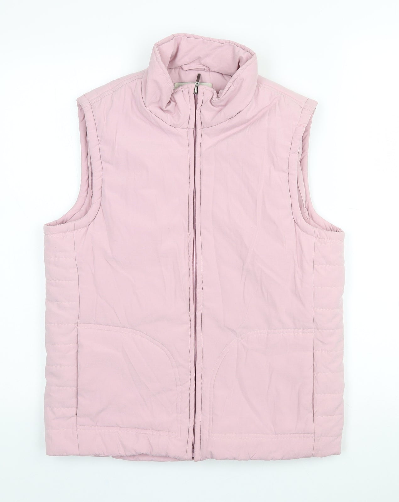 TayBerry Womens Purple   Gilet Jacket Size S  Zip