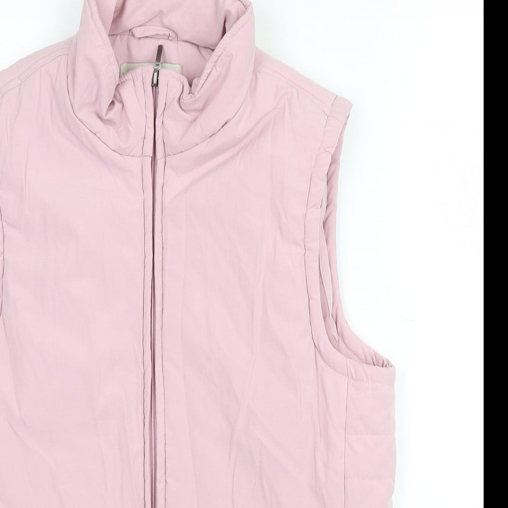 TayBerry Womens Purple   Gilet Jacket Size S  Zip