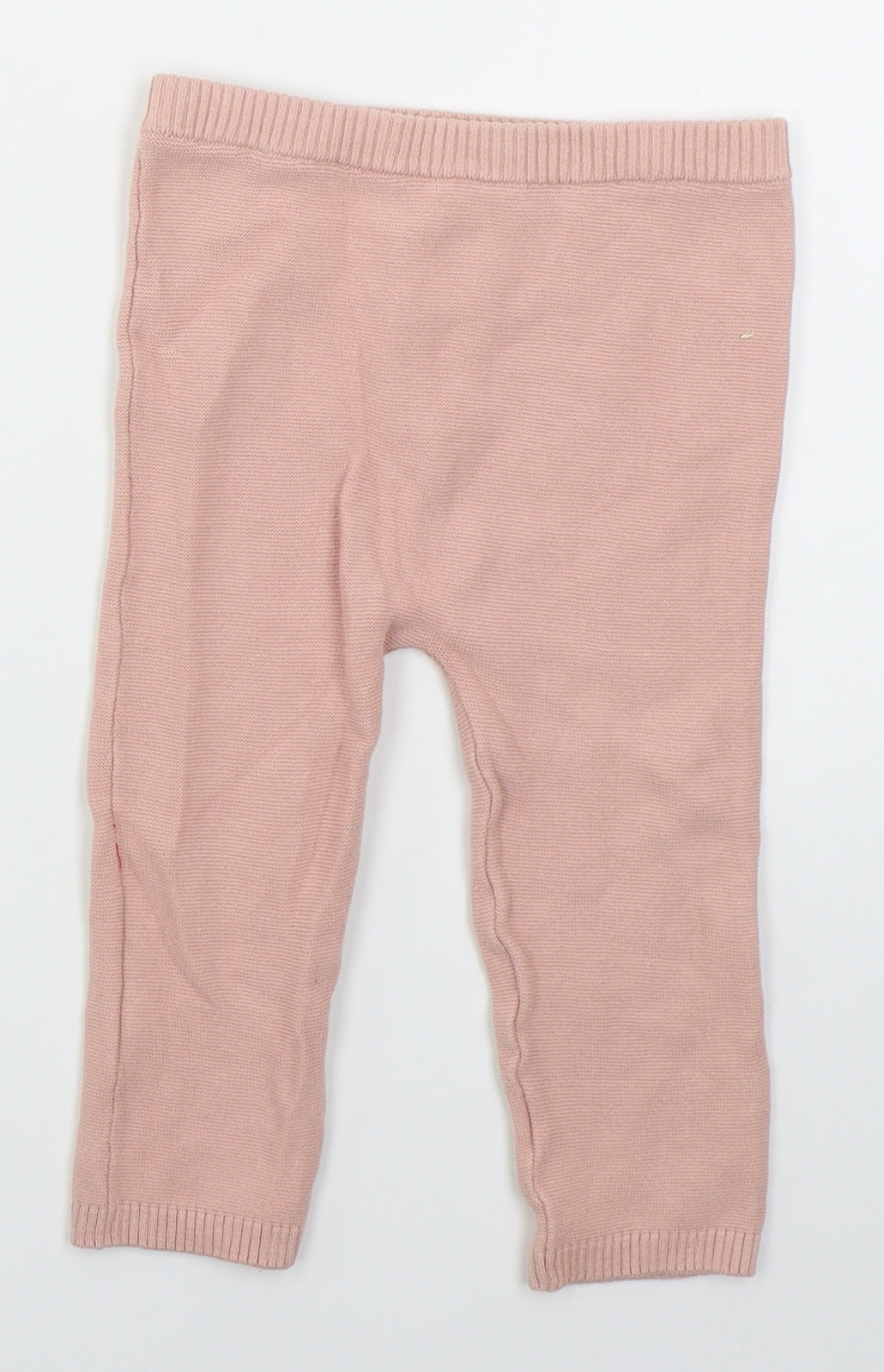 TU Girls Pink  Cotton Capri Trousers Size 18-24 Months