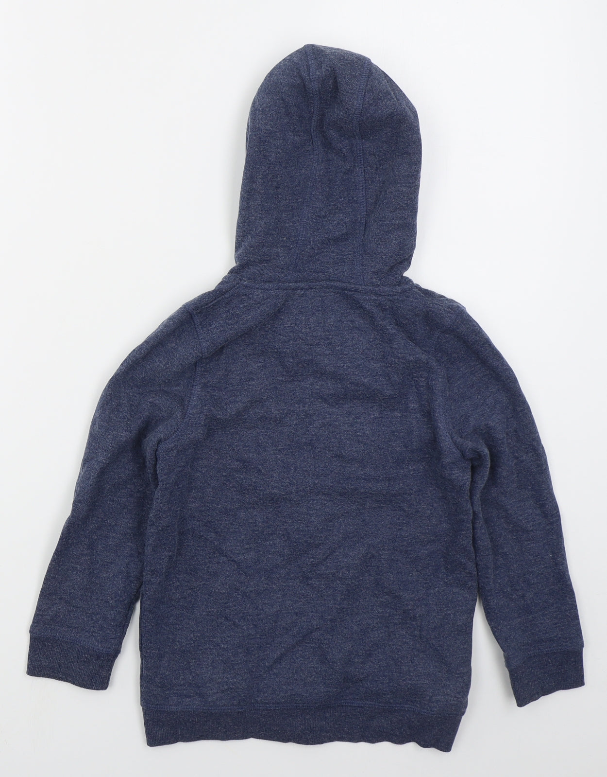 Nutmeg Boys Blue  Cotton Full Zip Hoodie Size 5-6 Years  Zip