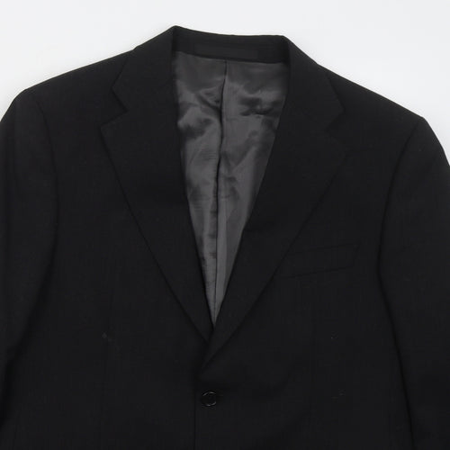 Marks and Spencer Mens Grey  Wool Jacket Suit Jacket Size 40