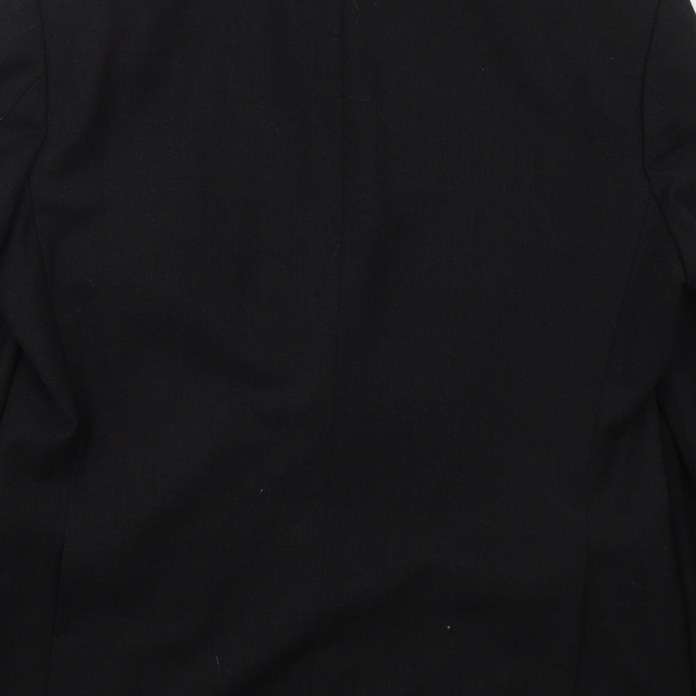 Marks and Spencer Mens Grey  Wool Jacket Suit Jacket Size 40
