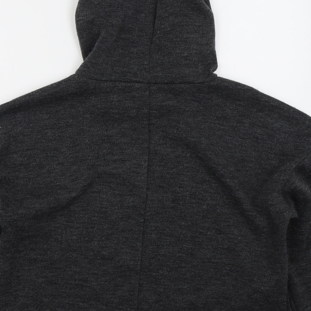 MNG Womens Grey  Polyester Pullover Hoodie Size M  Pullover