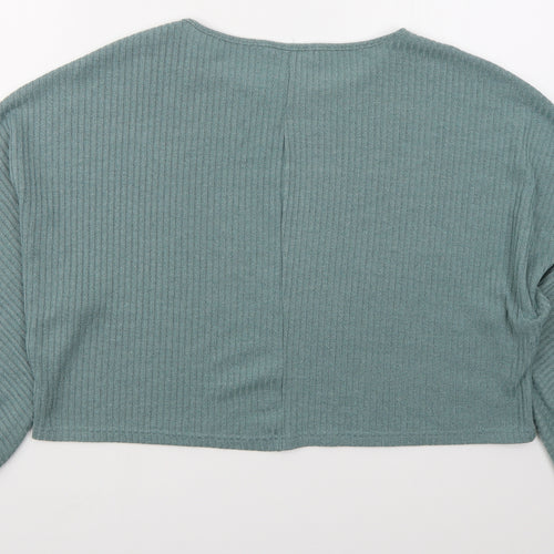 SheIn Womens Green  Polyester Pullover Sweatshirt Size XL  Pullover