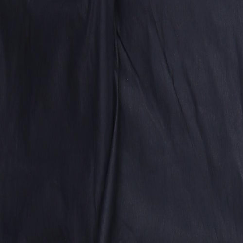 Up Fashion Womens Blue  Cotton Trousers  Size 16 L31.5 in Regular Button