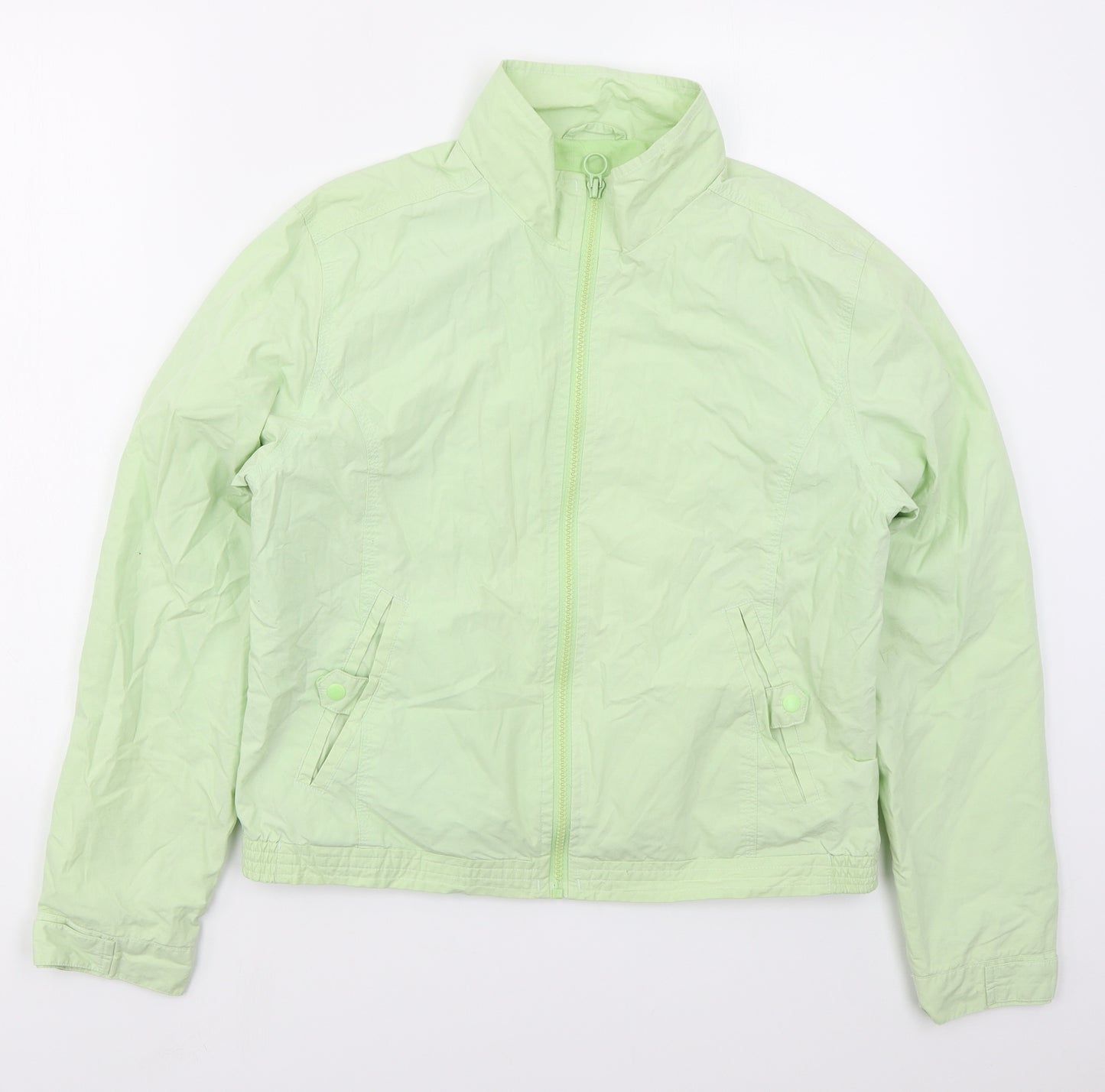 Dorothy Perkins Womens Green   Jacket  Size 14  Zip