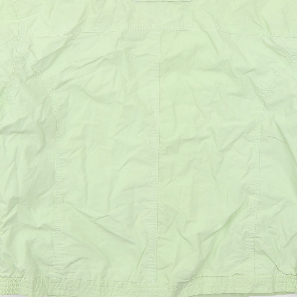 Dorothy Perkins Womens Green   Jacket  Size 14  Zip