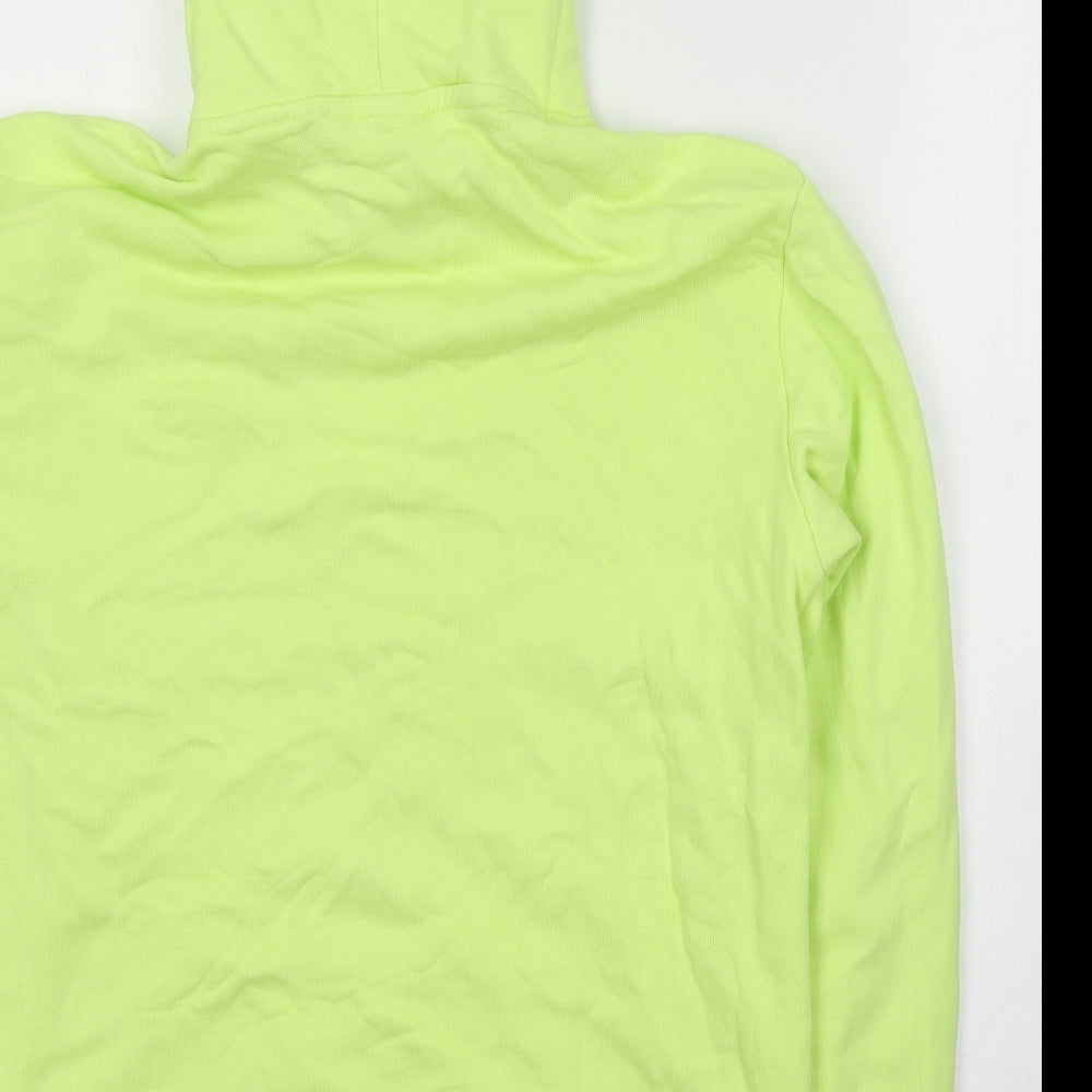 adidas Mens Green  Cotton Pullover Hoodie Size M   - Unisex, Neon Green