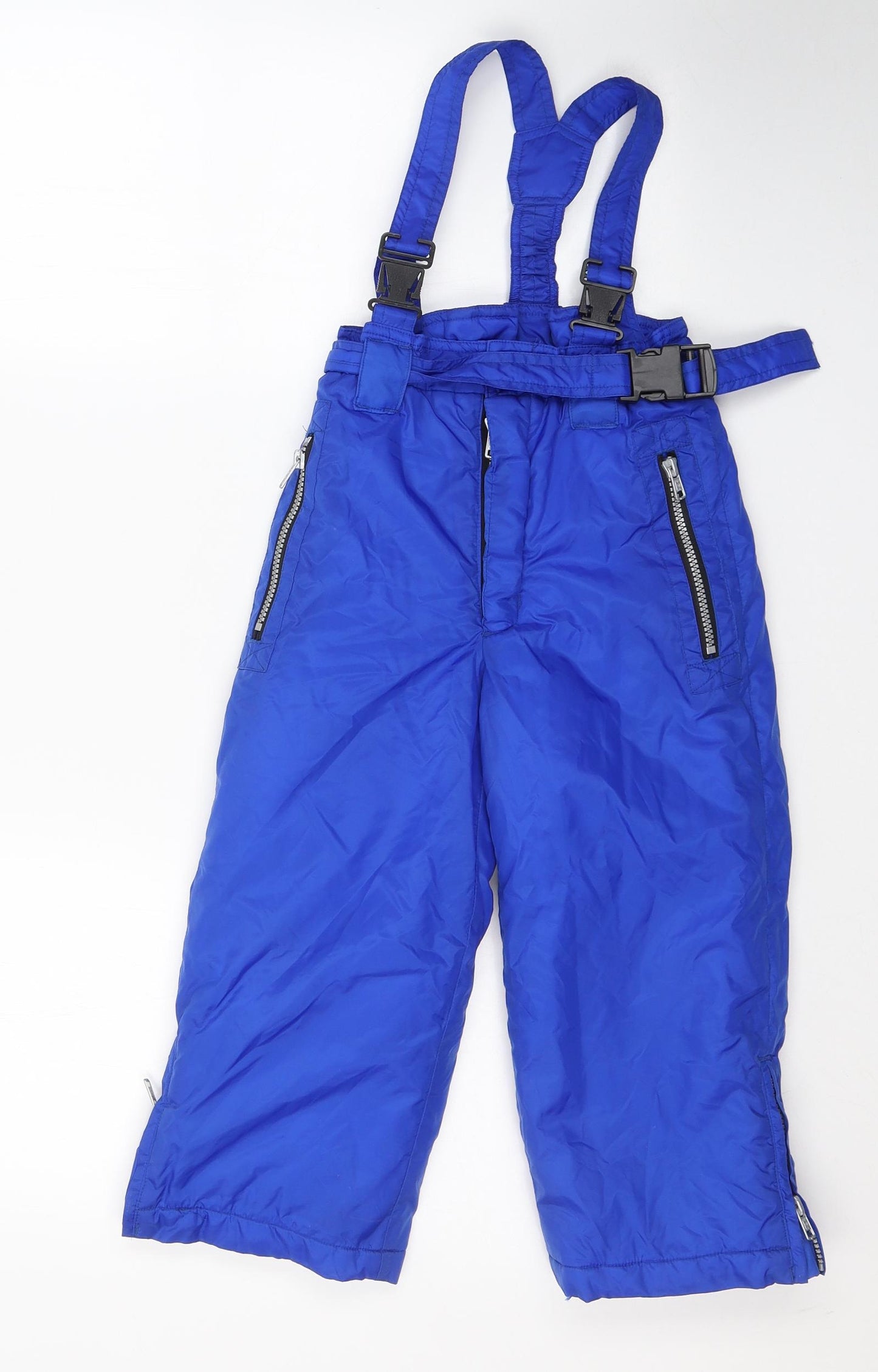 C&A Boys Blue  Polyester Snow Pants Trousers Size 3-4 Years  Regular Zip
