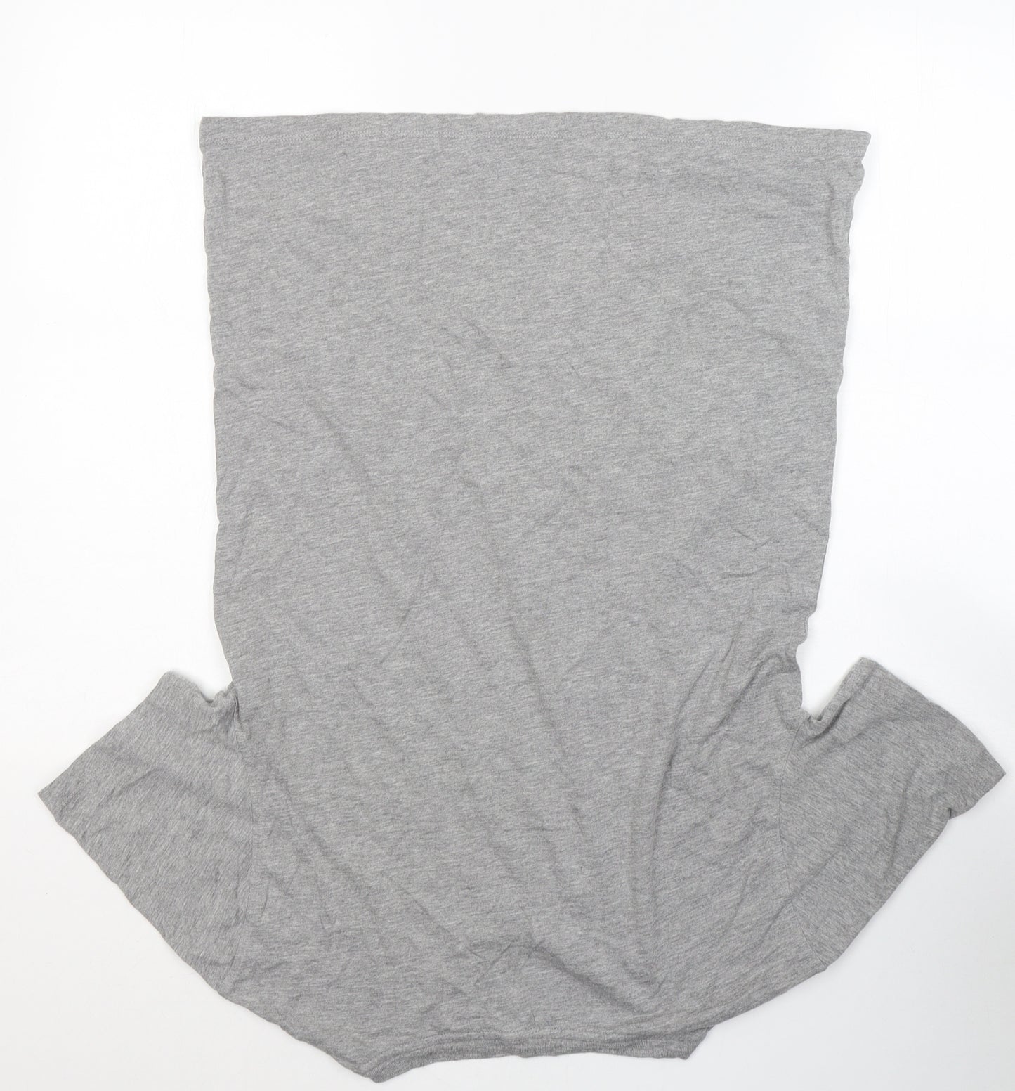 Calvin Klein Mens Grey  Cotton  T-Shirt Size M Round Neck  - Swimwear