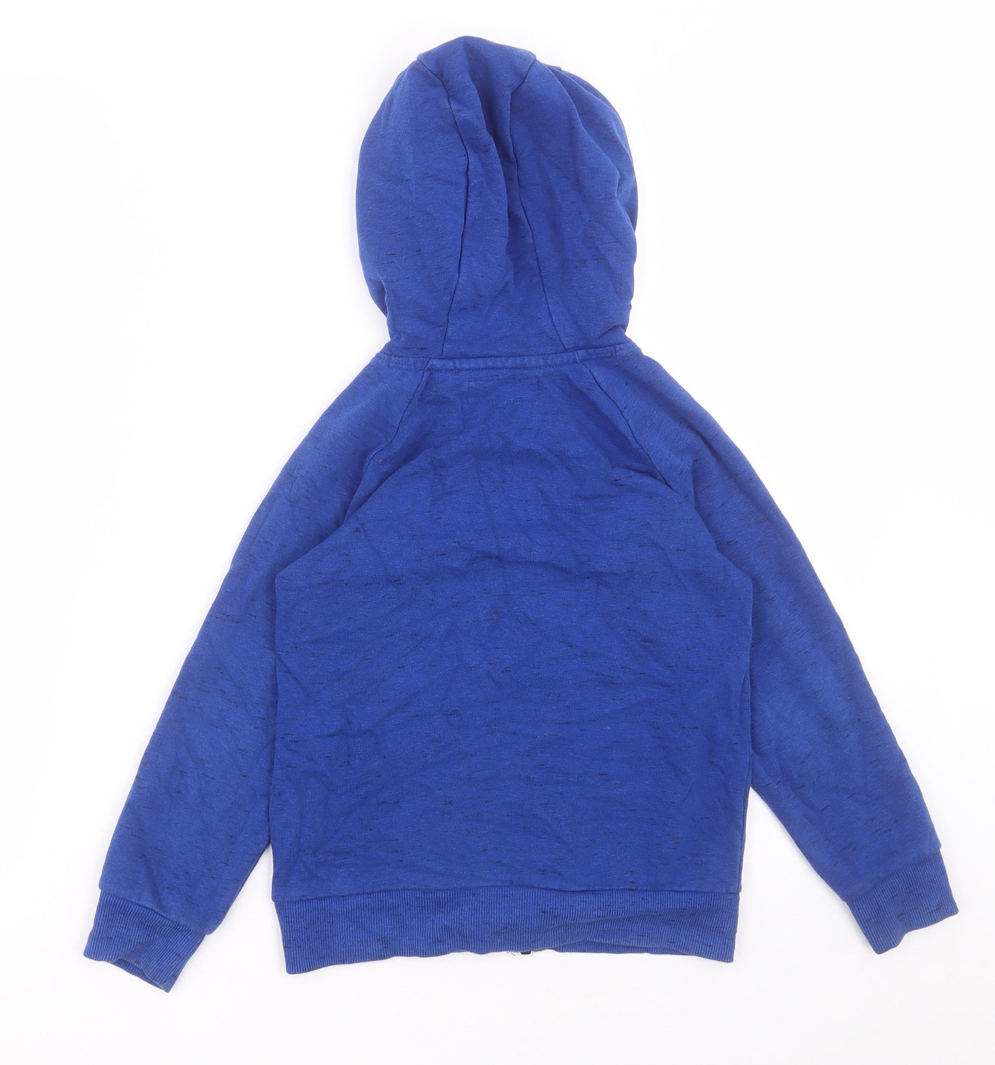 NEXT Boys Blue  Cotton Full Zip Hoodie Size 6 Years  Zip