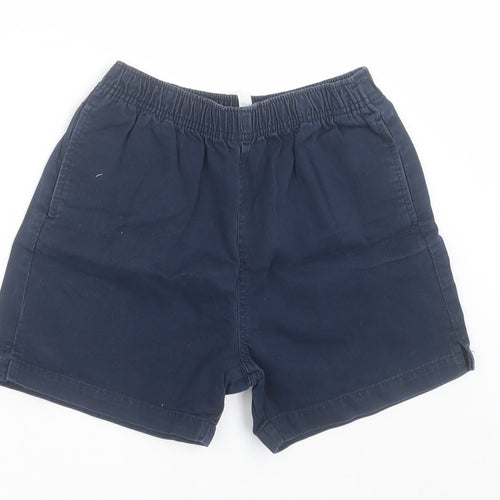 NEXT Boys Blue  Cotton Bermuda Shorts Size 10 Years  Regular