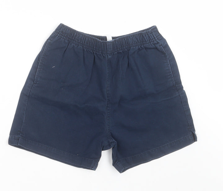 NEXT Boys Blue Cotton Bermuda Shorts Size 10 Years Regular