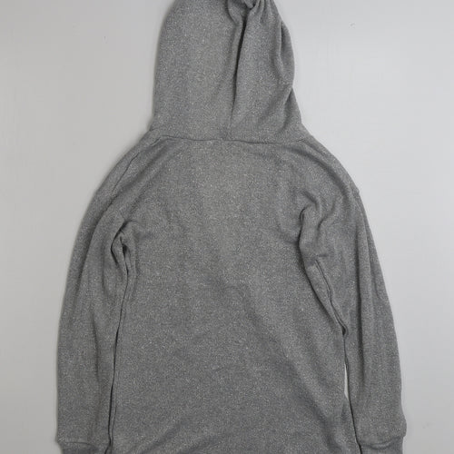 H&M Womens Silver  Polyester Pullover Hoodie Size XS  Pullover