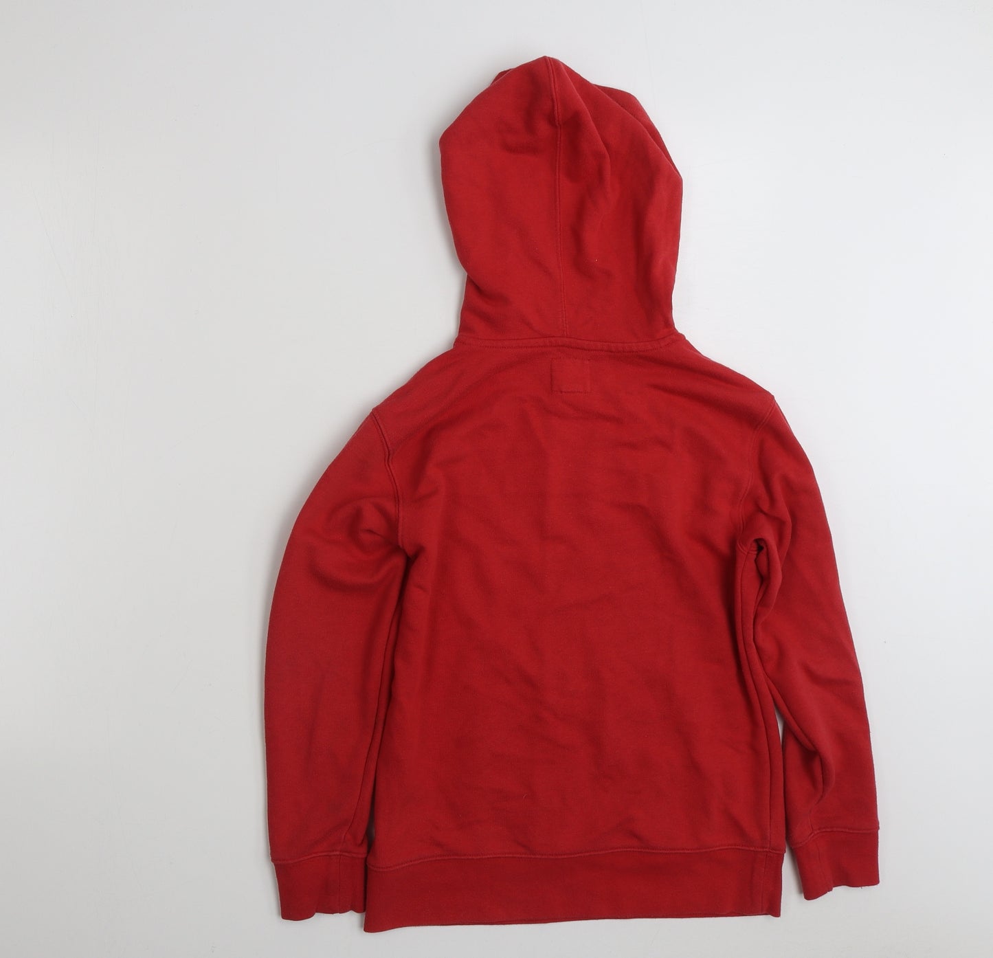 Champion Girls Red  Cotton Pullover Hoodie Size 10-11 Years  Pullover