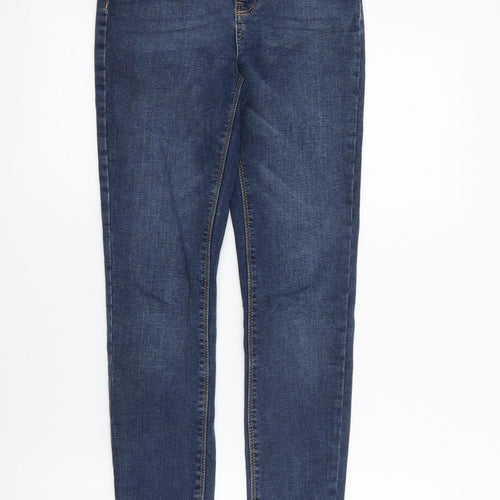 Denim Co Womens Blue  Cotton Skinny Jeans Size 8 L27 in Regular