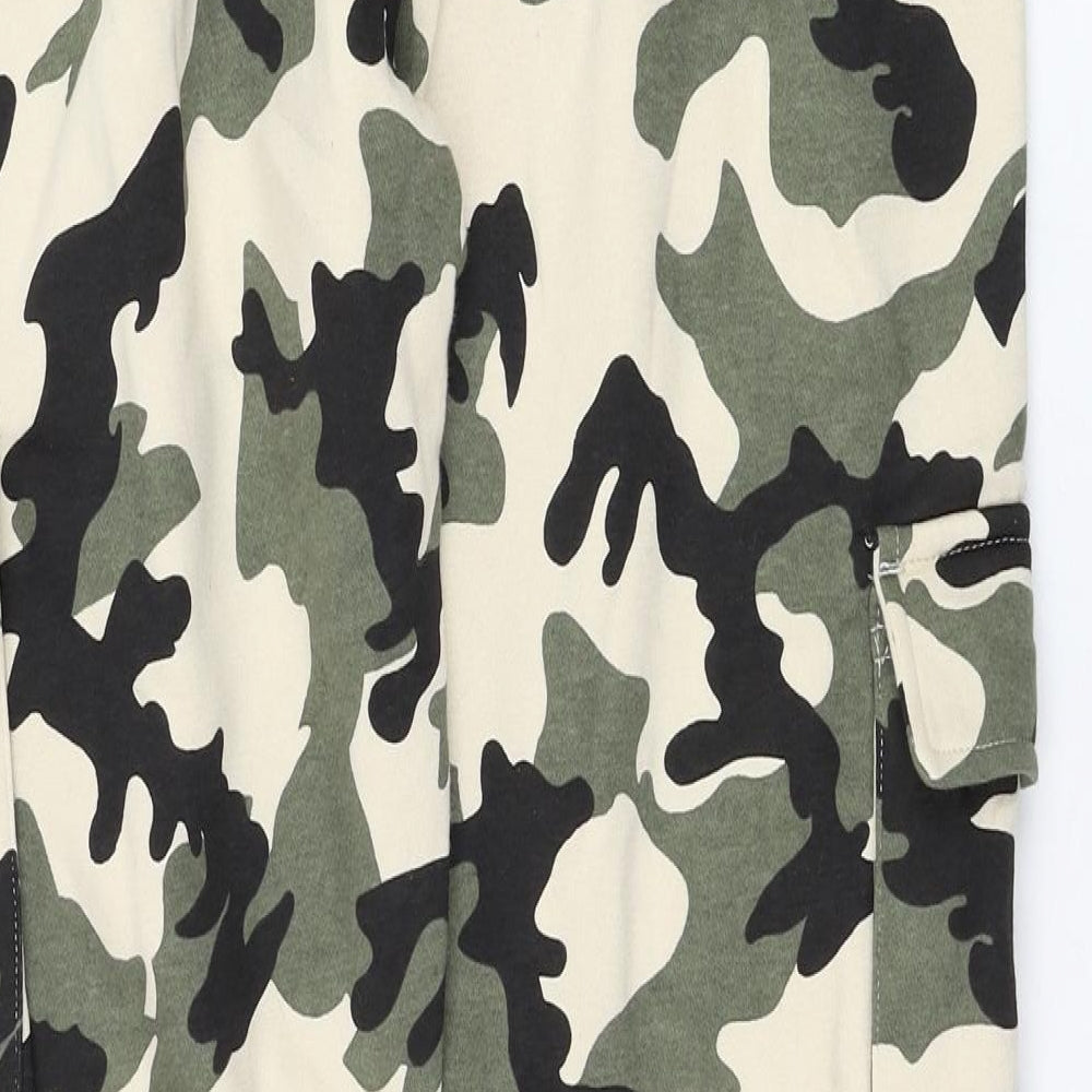 George Boys Beige Camouflage Polyester Jogger Trousers Size 12-13 Years  Regular