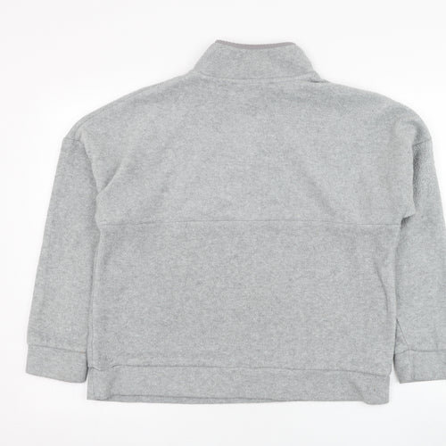 Primark Womens Grey  Polyester Pullover Sweatshirt Size 10  Pullover - Fleece