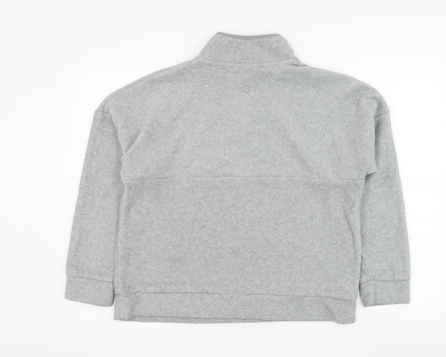 Primark Womens Grey  Polyester Pullover Sweatshirt Size 10  Pullover - Fleece