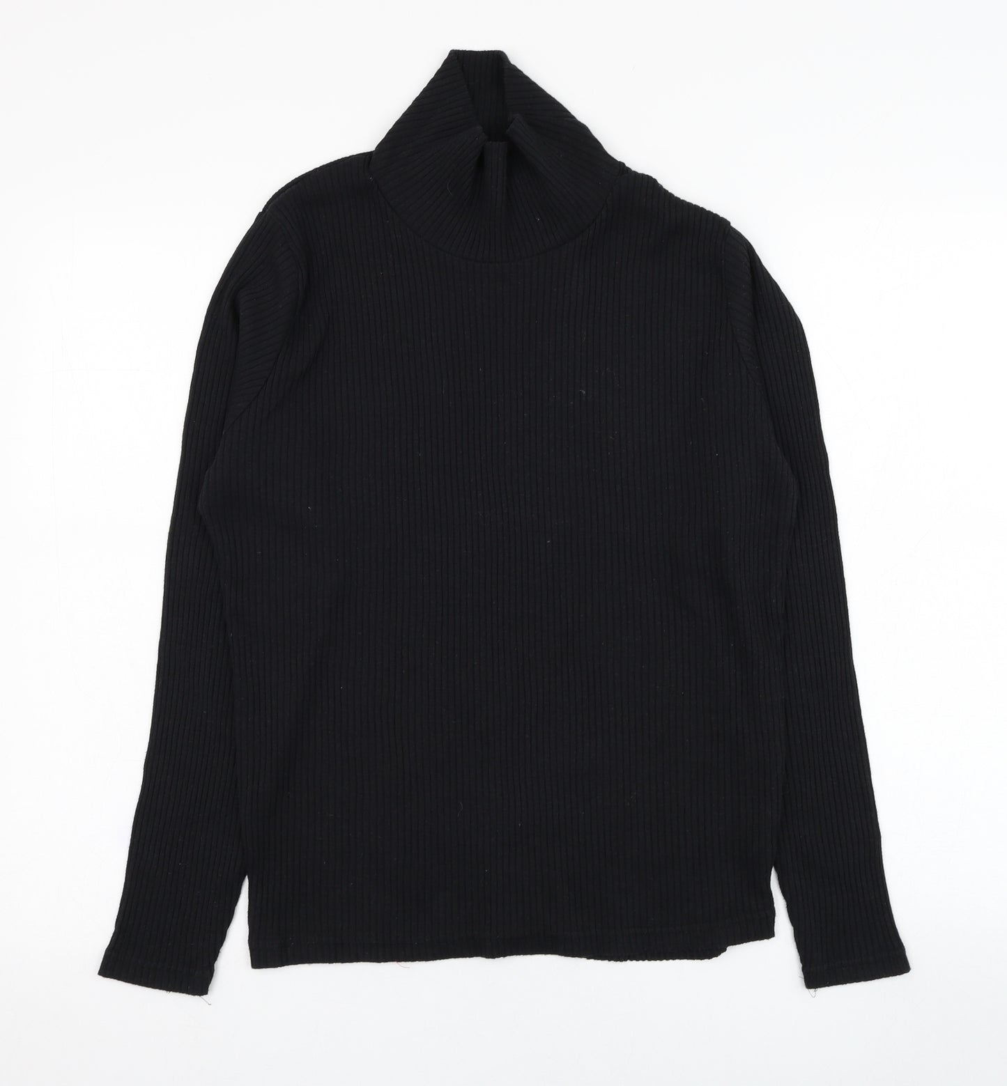 Avenue Womens Black  Polyester Pullover Sweatshirt Size 16  Pullover