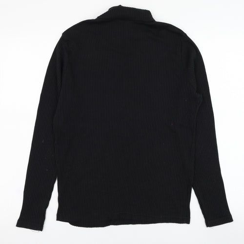Avenue Womens Black  Polyester Pullover Sweatshirt Size 16  Pullover