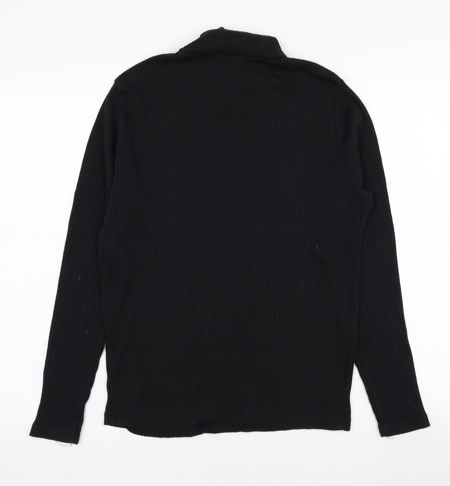 Avenue Womens Black  Polyester Pullover Sweatshirt Size 16  Pullover