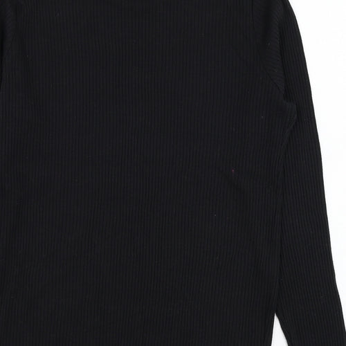 Avenue Womens Black  Polyester Pullover Sweatshirt Size 16  Pullover