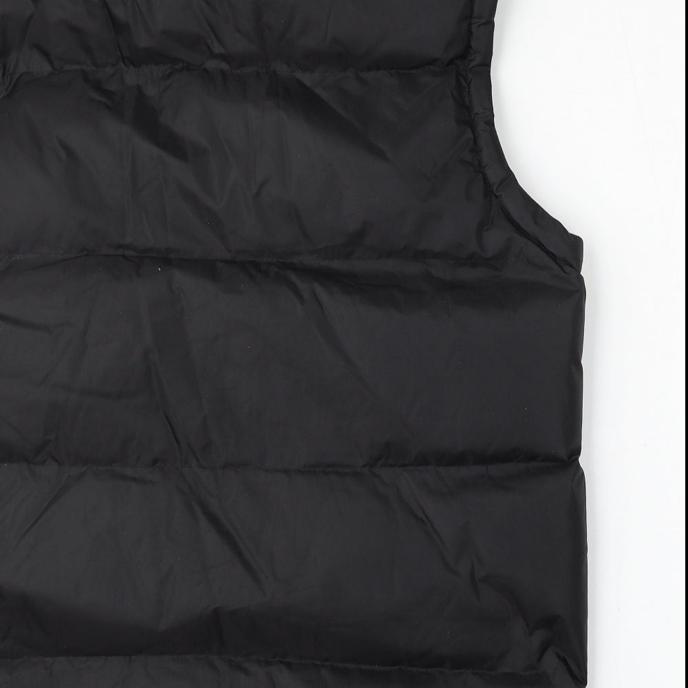 US Polo Assn. Mens Black   Gilet Jacket Size S  Zip