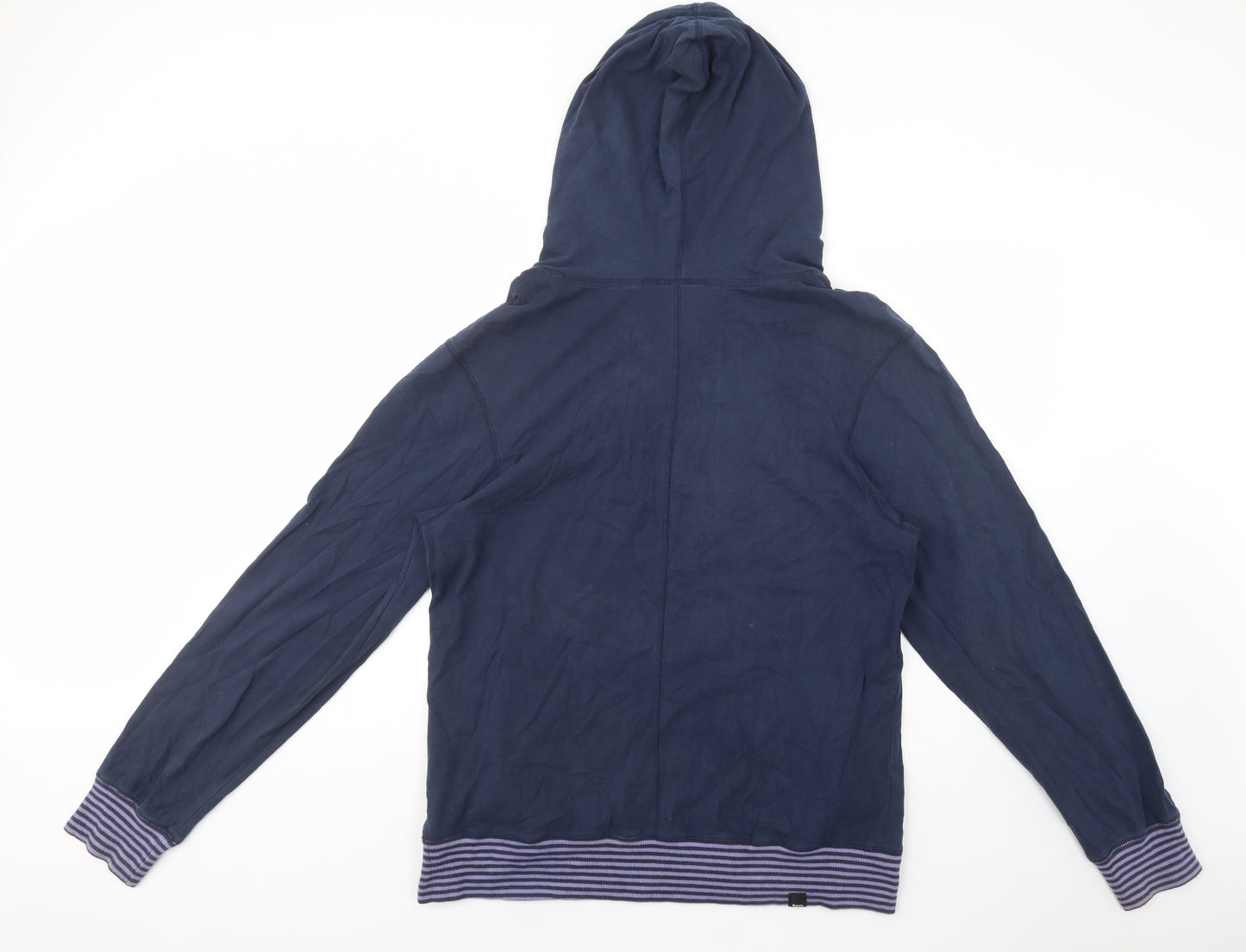 Bench Mens Blue  Cotton Pullover Hoodie Size XL