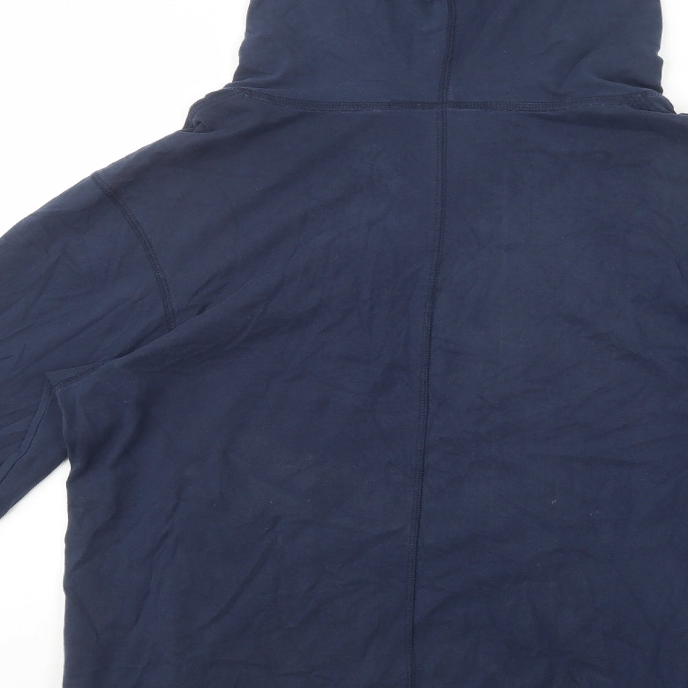 Bench Mens Blue  Cotton Pullover Hoodie Size XL
