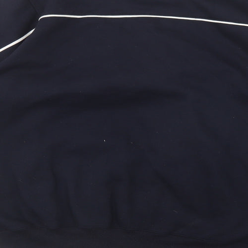 Scotland Clothing Mens Blue  Cotton Full Zip Sweatshirt Size M   - Scotland