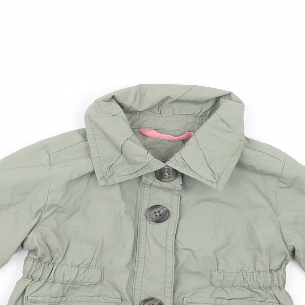 Gap Baby Green   Basic Coat Coat Size 12-18 Months   Button