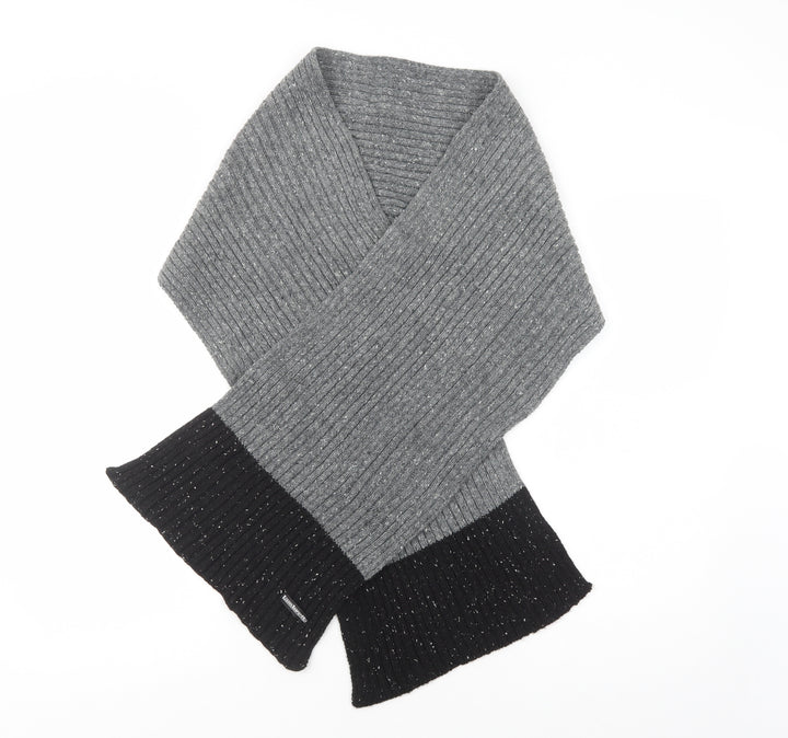 Lambretta Mens Grey Acrylic Scarf One Size