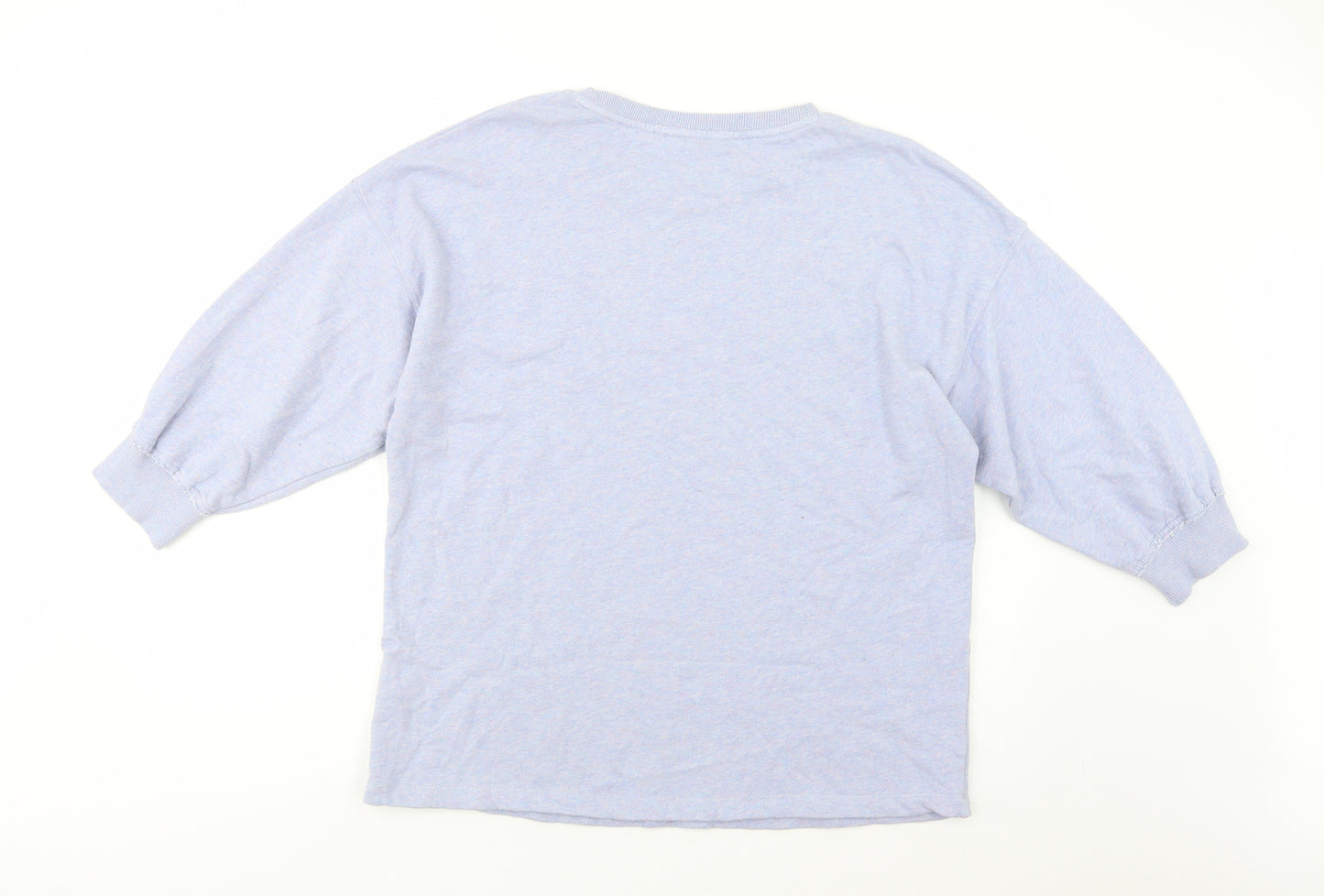 NEXT Womens Blue  Cotton Pullover Sweatshirt Size L  Pullover