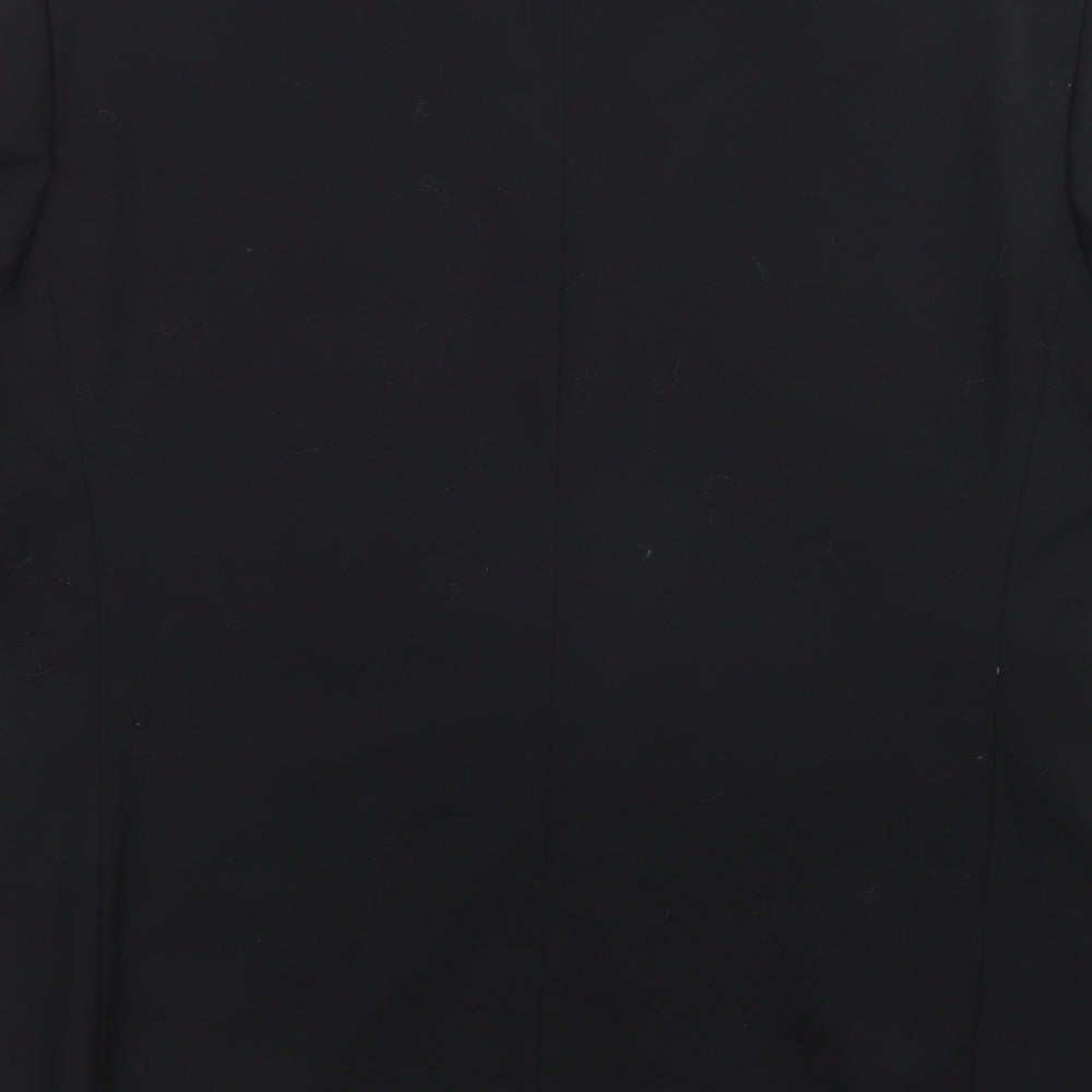 1860 Menswear Mens Black   Jacket Blazer Size 42  Button