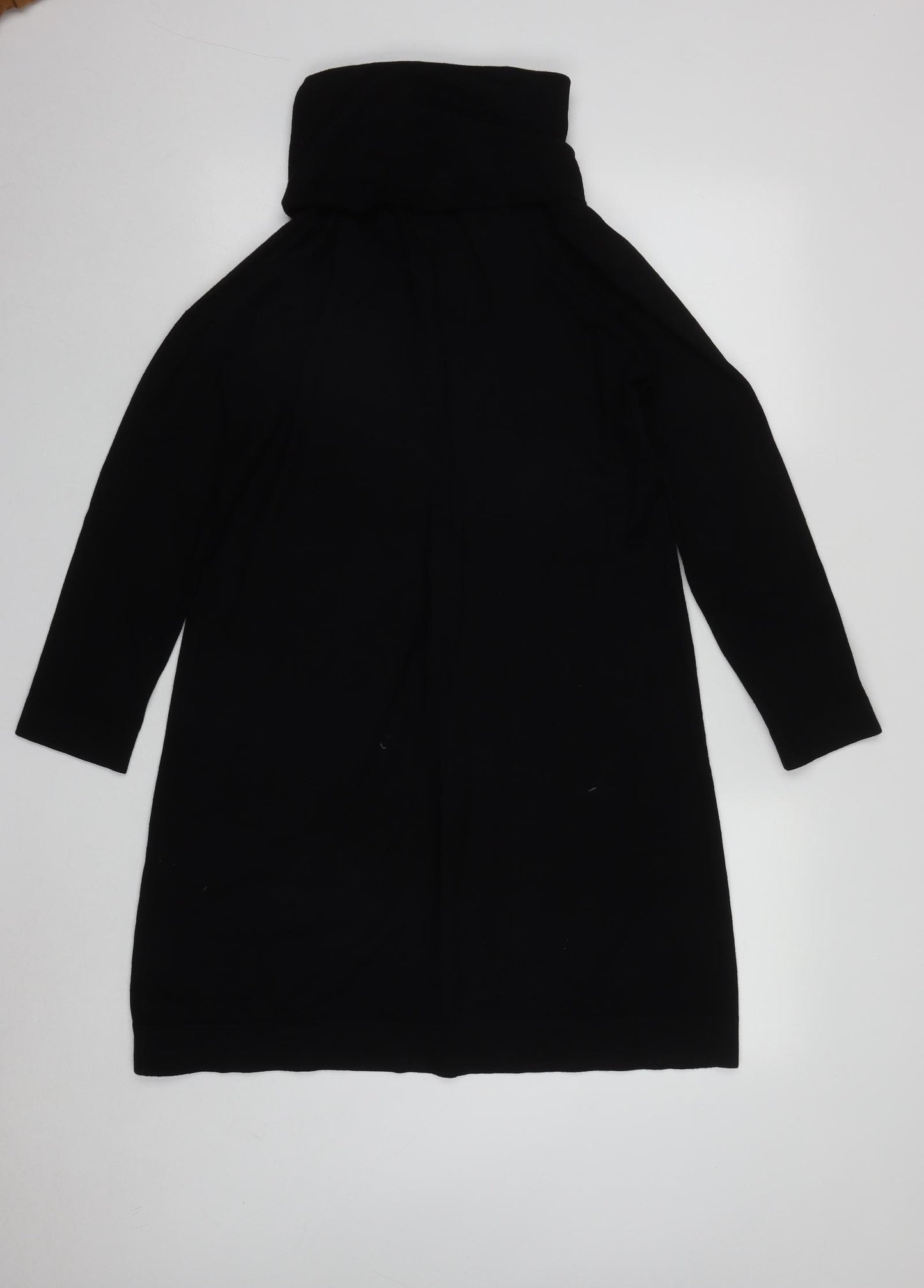 Betty Barclay Womens Black Roll Neck  Viscose Pullover Jumper Size 14