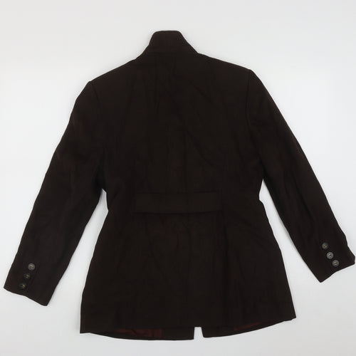 Preworn Womens Brown   Jacket  Size 10  Button