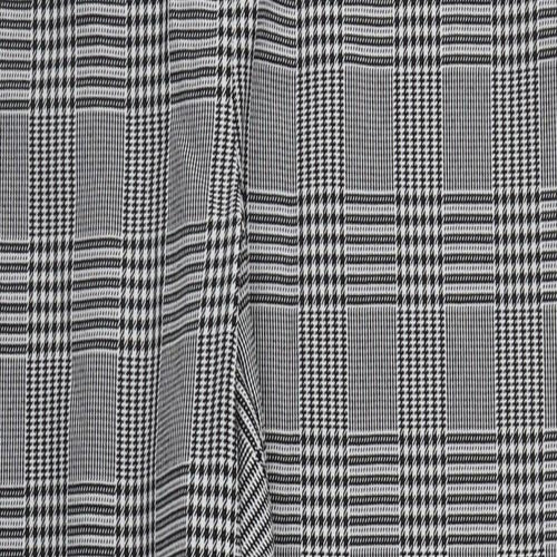 Boohoo Womens Multicoloured Plaid Polyester Trousers  Size 12 L30 in Regular Zip