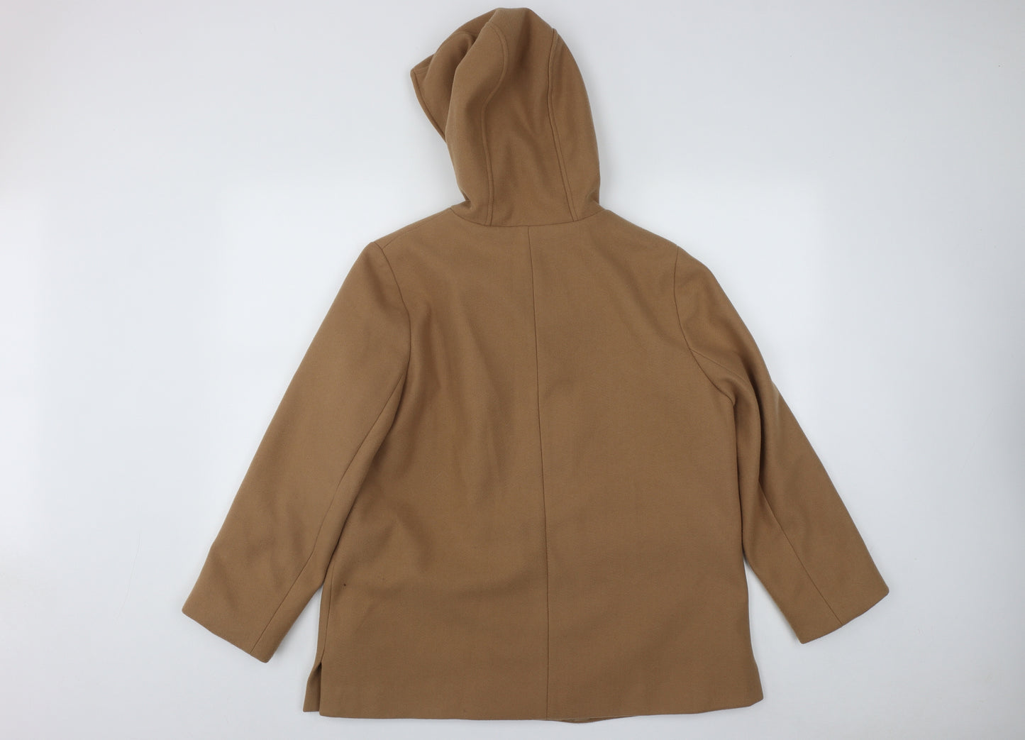 Primark Womens Brown   Trench Coat Coat Size 16  Zip