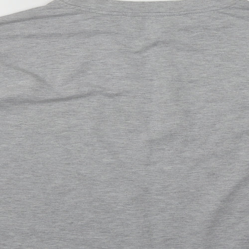 Nutmeg Womens Grey Round Neck  Polyester Pullover Jumper Size 18